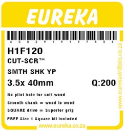 H1F120 - Cut Screw -H1F120_label_T